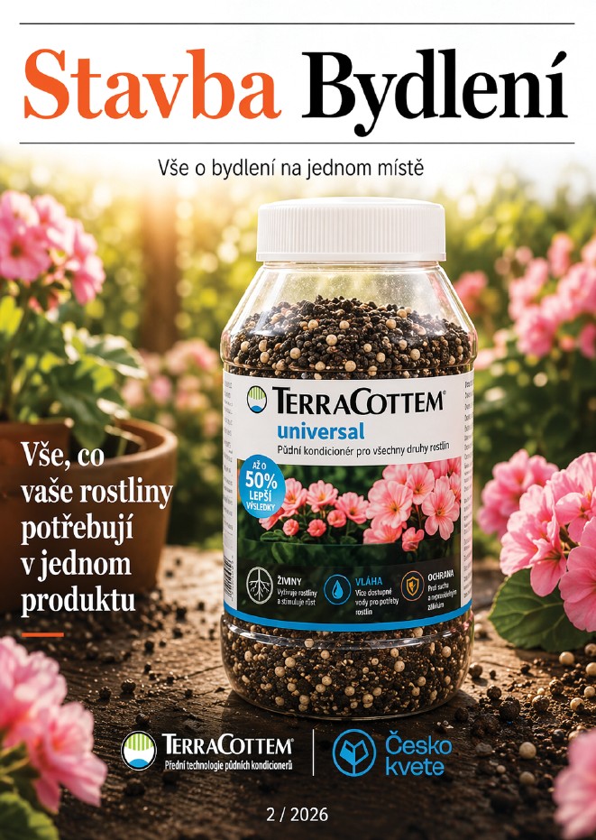 Obálka časopisu Stavba & Bydlení 2/2026