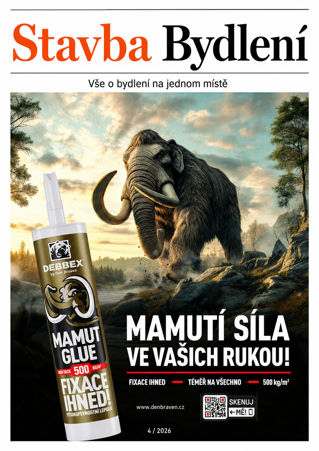 Obálka časopisu Stavba & Bydlení 4/2026